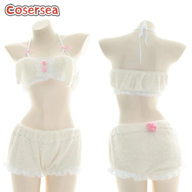 

Cosersea милый плюшевый женский костюм для косплея