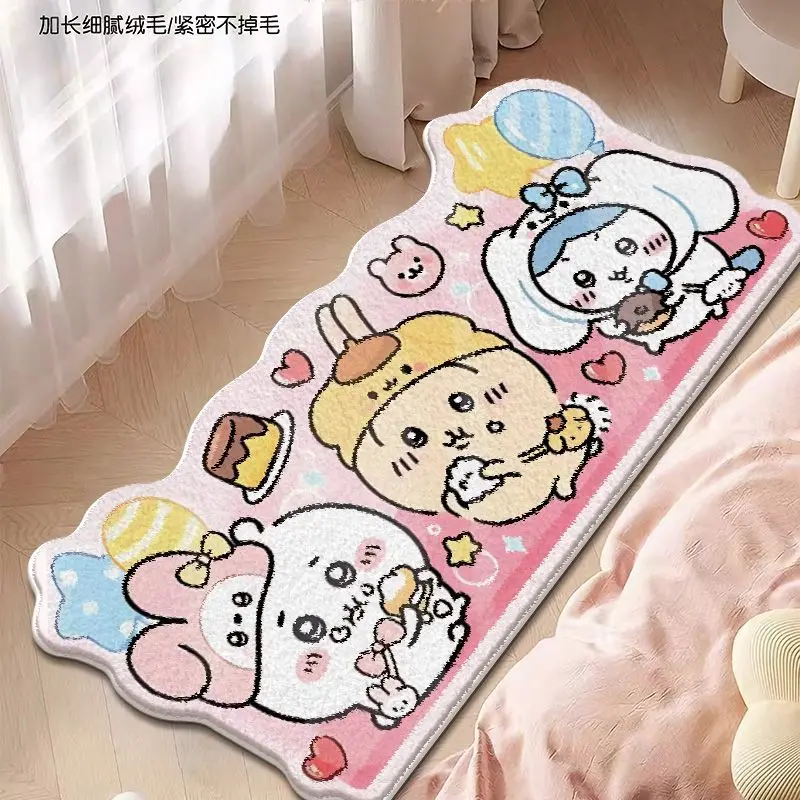 MINISO Co фирменный Chikawa Usagi аниме Kawaii Hachiwares мультфильм прикроватный ковер милая