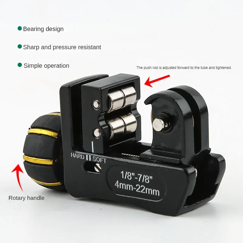 Труборез черный алмаз 4-22 мм 11116