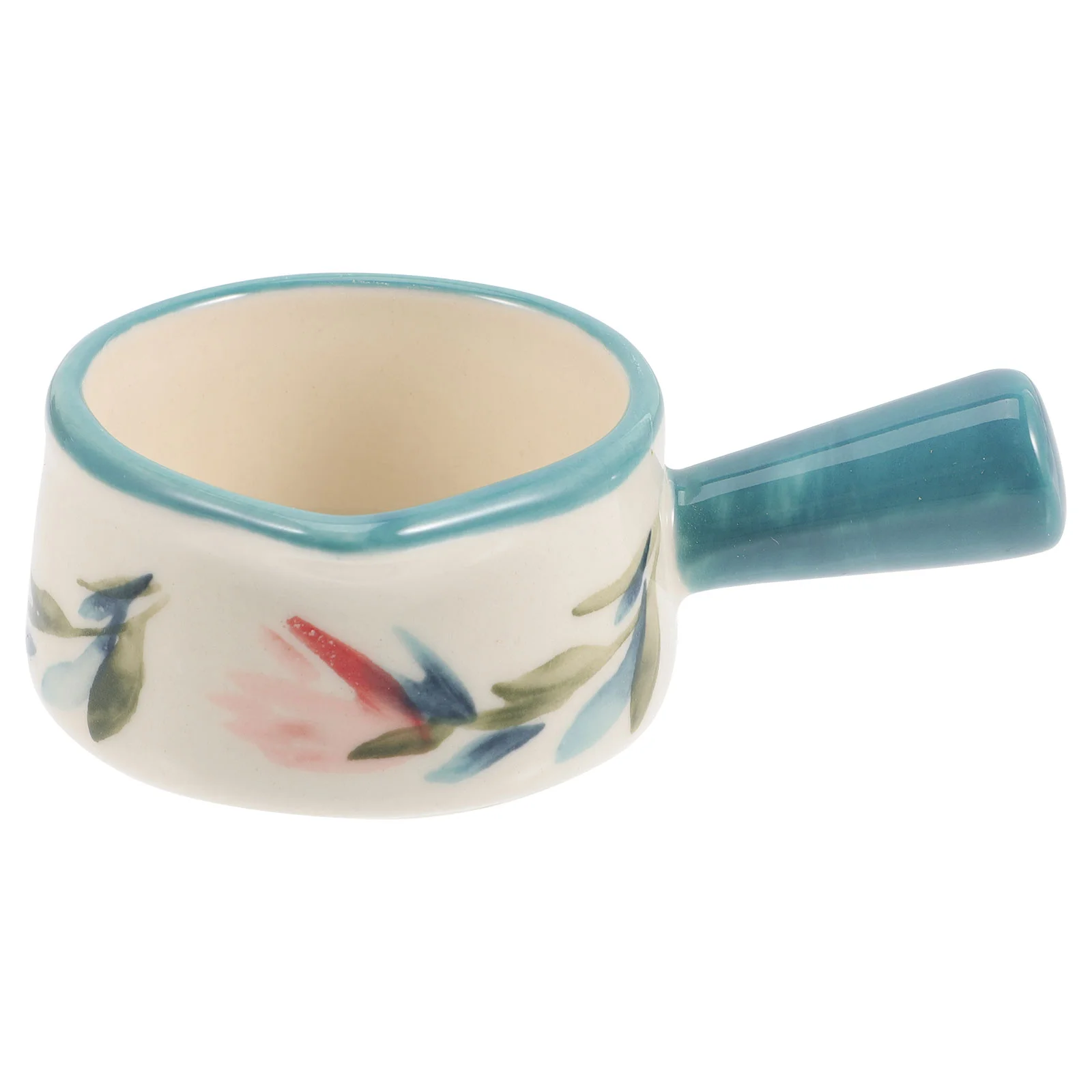 

Potbutterwarmer Saucepan Pan Mini Enamel Melting Bowls Ceramic Bowl Sauce Ramen Soup Pasta Dipping Noodle Pinch Nonstick Cooking