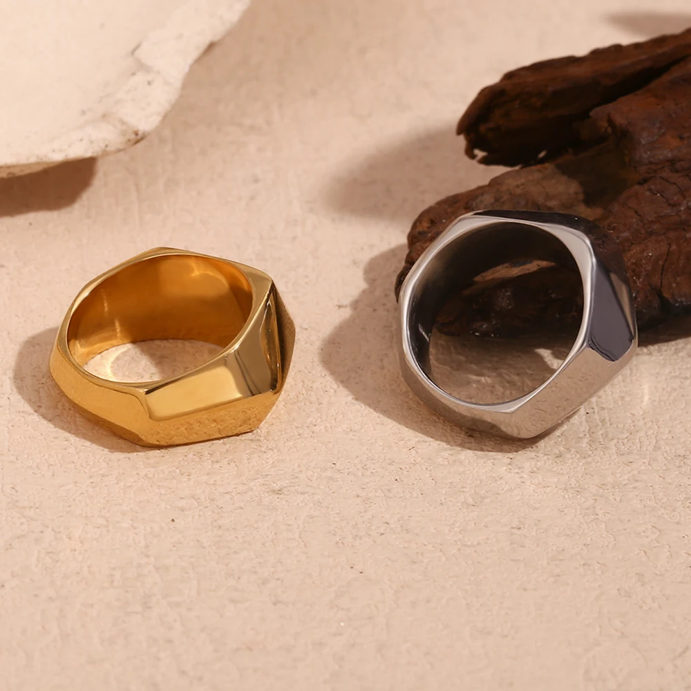 Женское многосекционное кольцо из нержавеющей стали MamacitaSlay минималистское