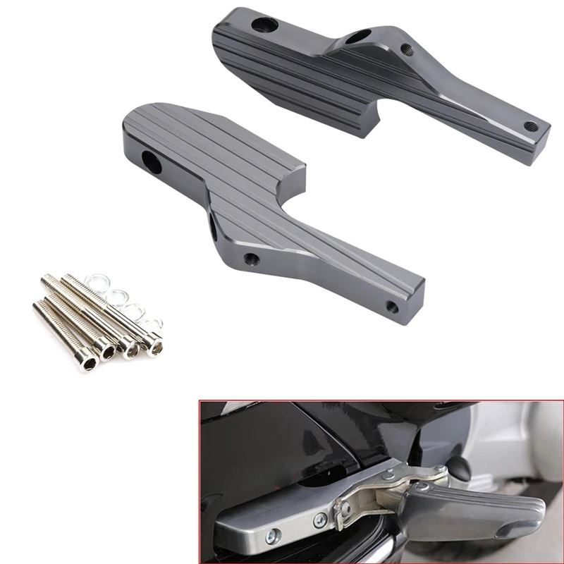 Передняя Подножка для пассажира мотоцикла удлинитель ножной педали колышки