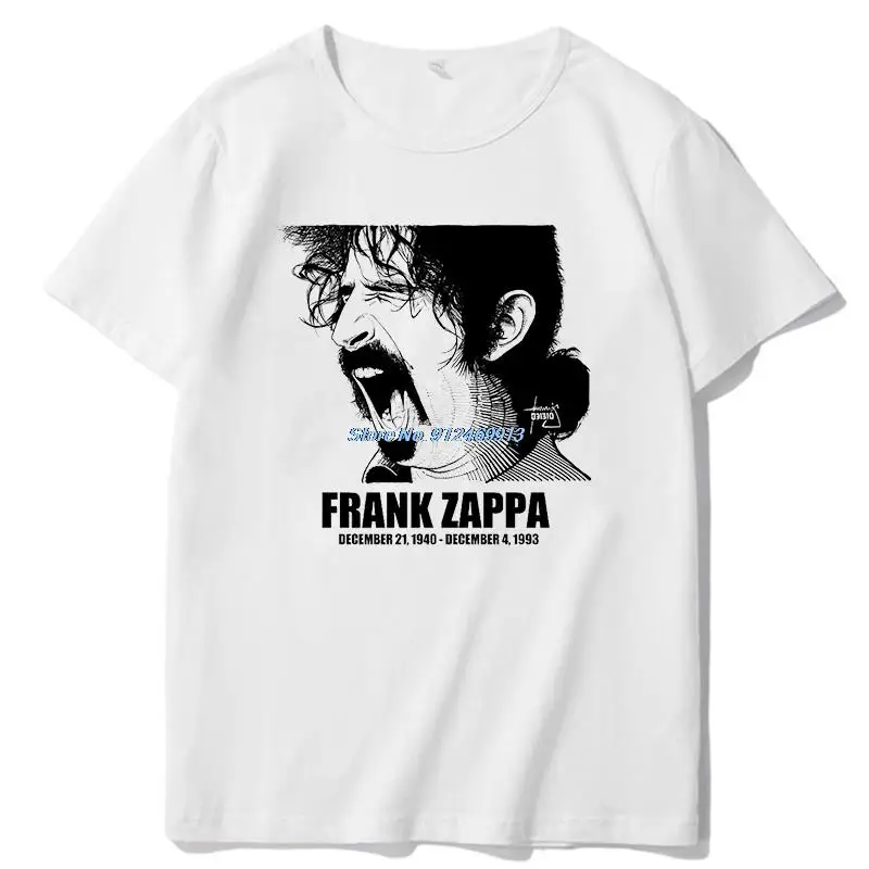 

Frank Zappa Chunga's Revenge Rock Classic t shirt for men graphic t shirts short sleeve t-shirts Summer Men's clothing