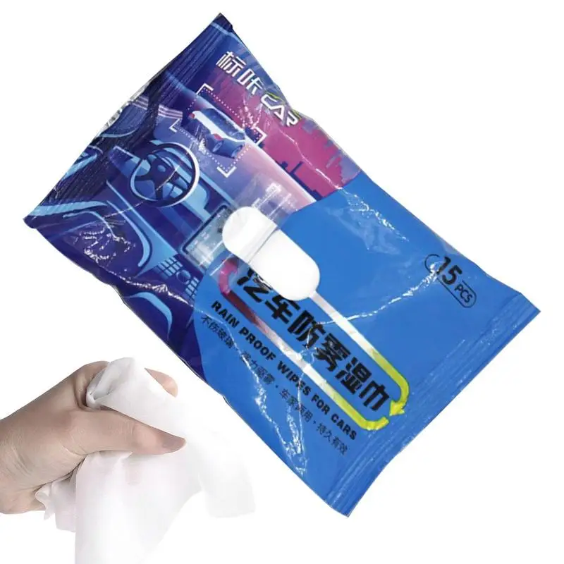 

Anti Fog Wipes For Goggles Reusable Rain-Proof Wipes For Car Rearview Mirror Car Accessories Wipes For Windshield Goggles Camera