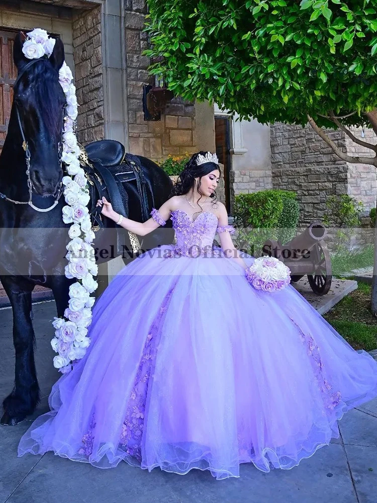 

Long Ball Gown Purple Quinceanera Dresses 2023 Vestido De 15 Anos Quinceanera 2022 Party Dress Vestidos Elegantes Para Mujer