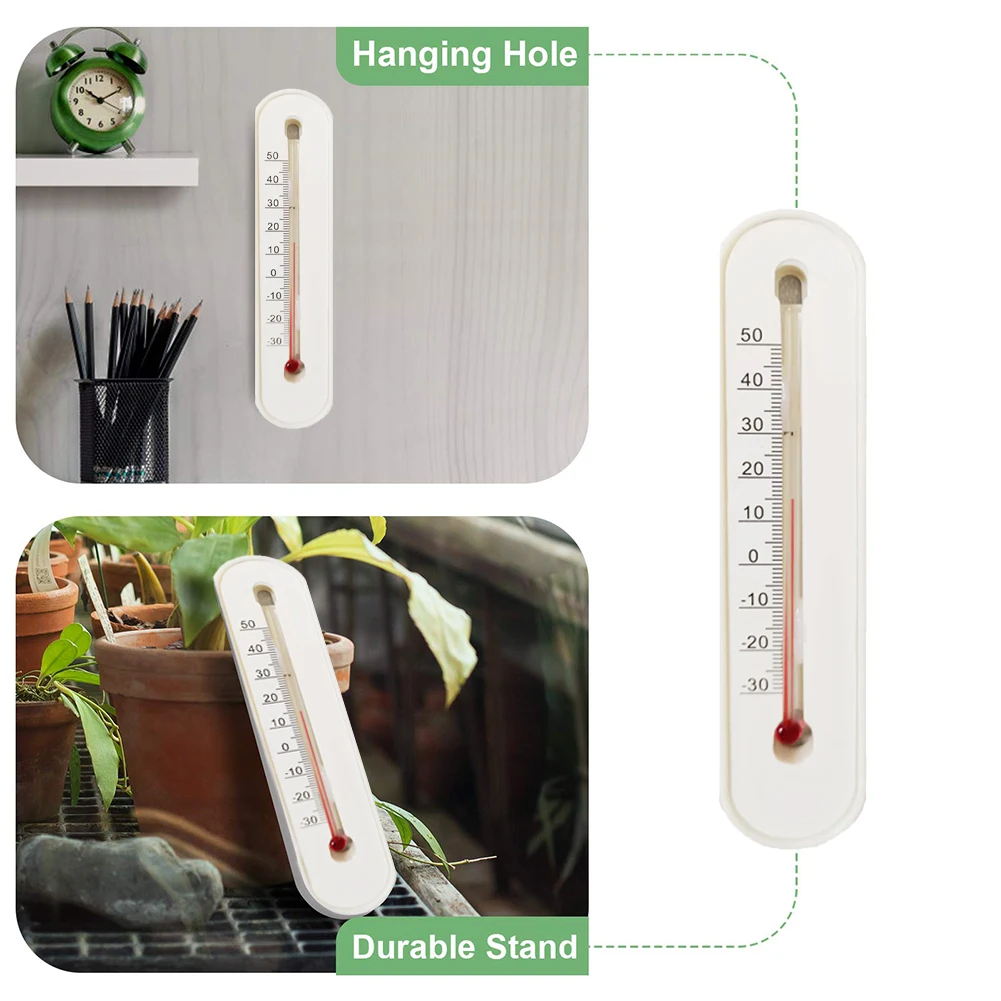 

Breeding Thermometer For Both Indoor 3pcs Convenient Garden Greenhouse High Quality Humidity Meter Simple Field