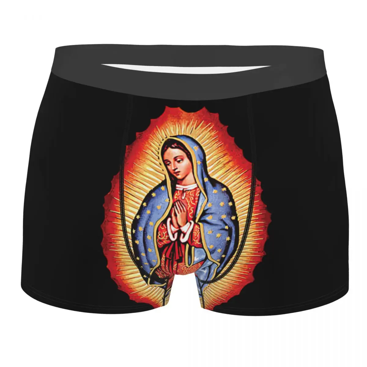 

Our Lady Of Guadalupe Virgin Mary Underpants Breathbale Panties Male Underwear Print Shorts Boxer Briefs
