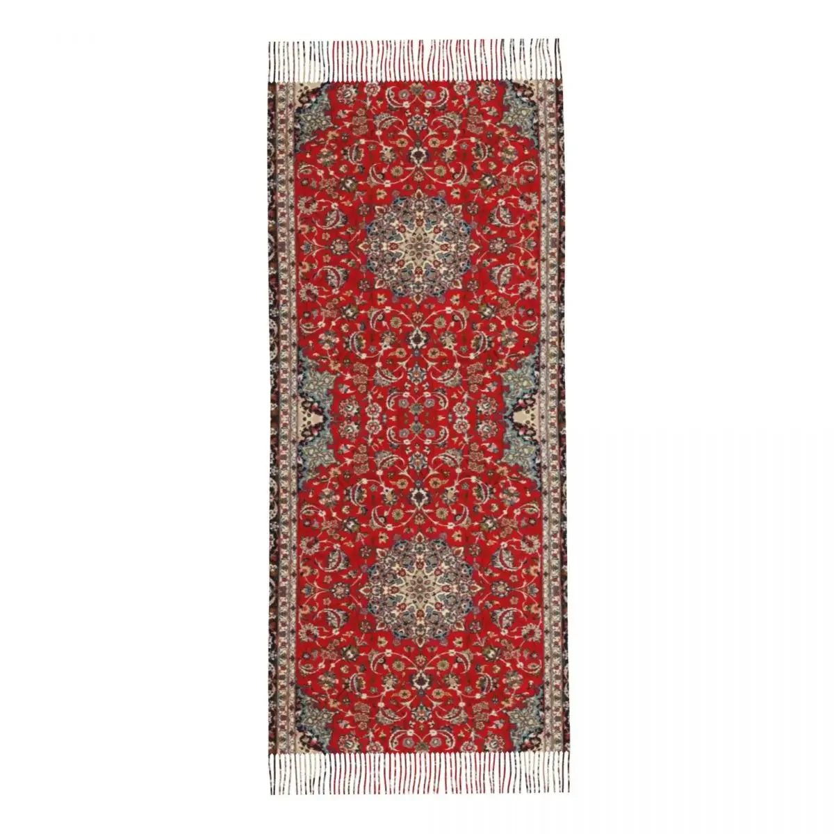 Индивидуальный тонкий Шелковый шерстяной Isfahan персидский ковер шарф для женщин и