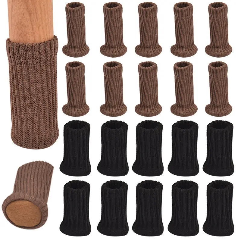 

Chair Legs Caps Furniture Foot Protectors Free Moving Table Feet Covers - Stool Leg Floor Protectors Prevent Scratches and Noise