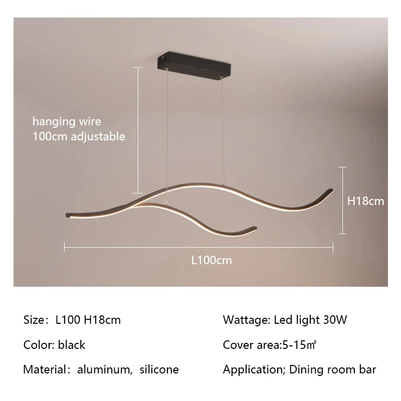 

Подвесные LED люстры JIAYOOR