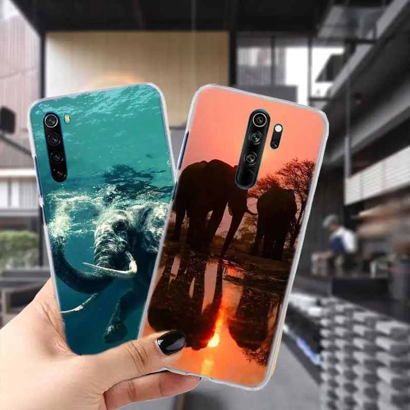 Чехол в виде слона для Redmi 9C 9A 7 8A силиконовый мягкий чехол из ТПУ 10X Pro 8 9 9T 7A 6A 6 5 Plus |