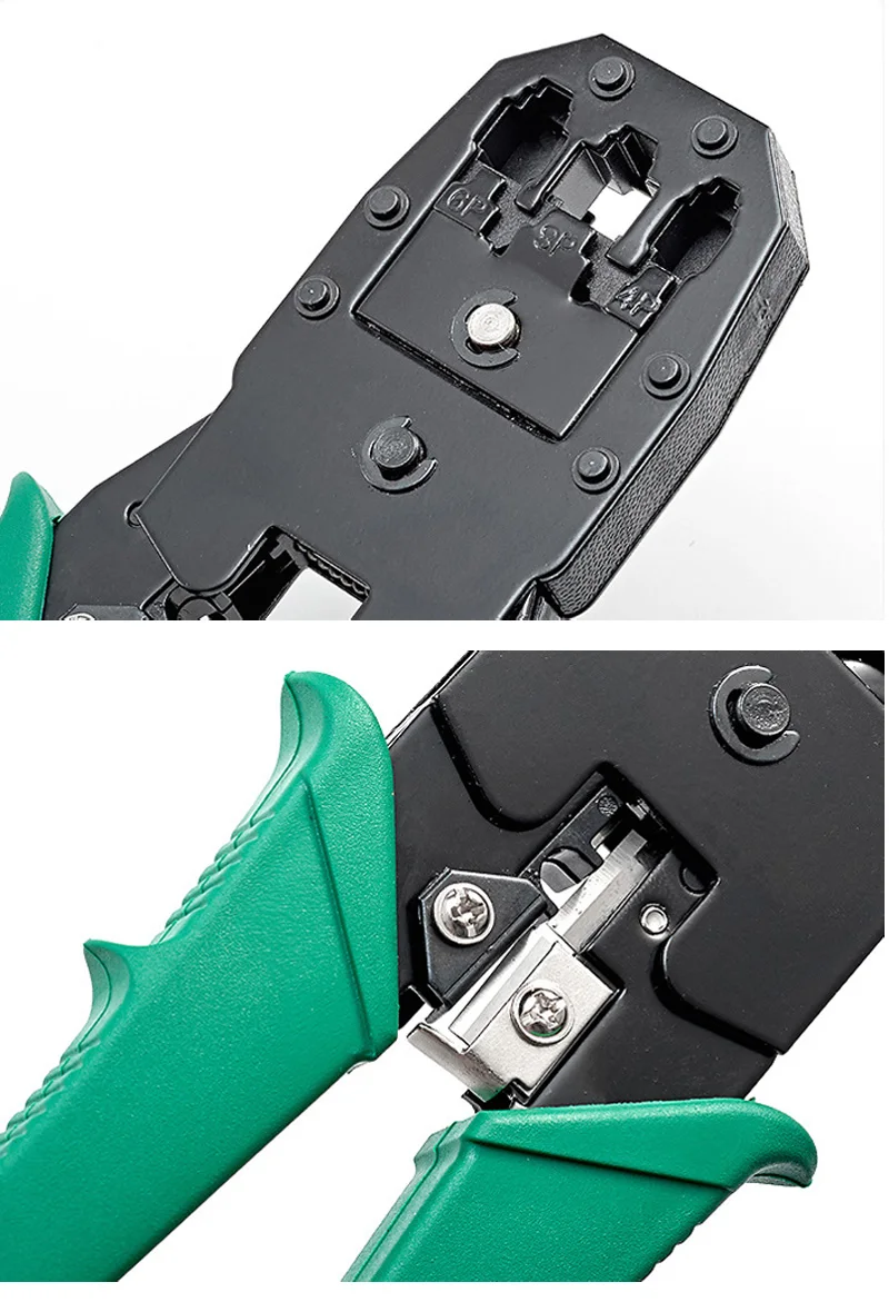 Обжимные Щипцы для сетевого кабеля Ethernet RJ11 RJ12 Cat5 Cat5e 8P8C 6P6C 4P4C RJ45 инструмент резки