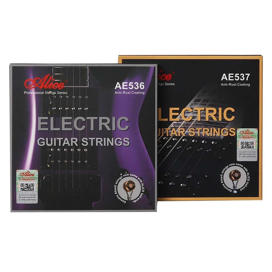 

Alice Professional Strings Series AE536 AE537 Electric Guitar Strings Set Multipolymer Anti-Rust Coating
