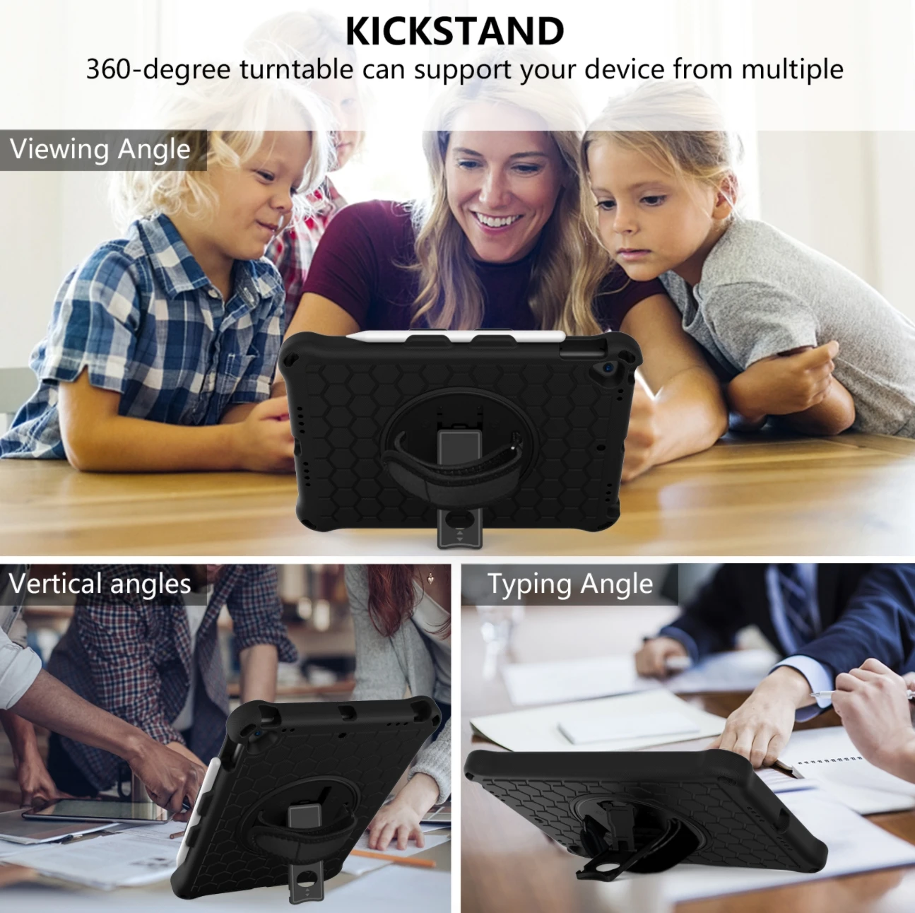 Для Huawei MediaPad T5 10 1 T8 8 0 2020 M5lite M6 4 2019 Turbo M5 360 Поворотный наручный ремешок