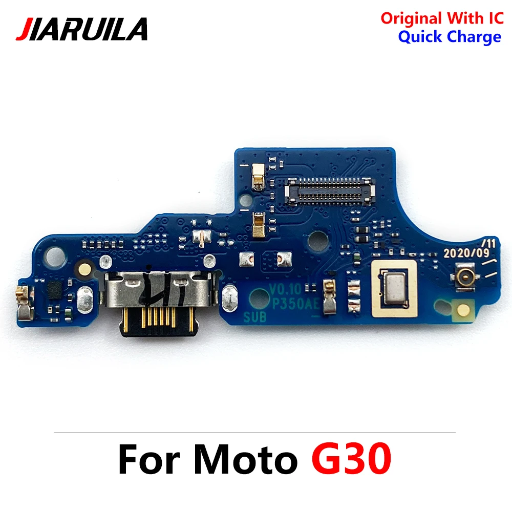 

100% оригинальное зарядное устройство USB для Moto G30 зарядная плата