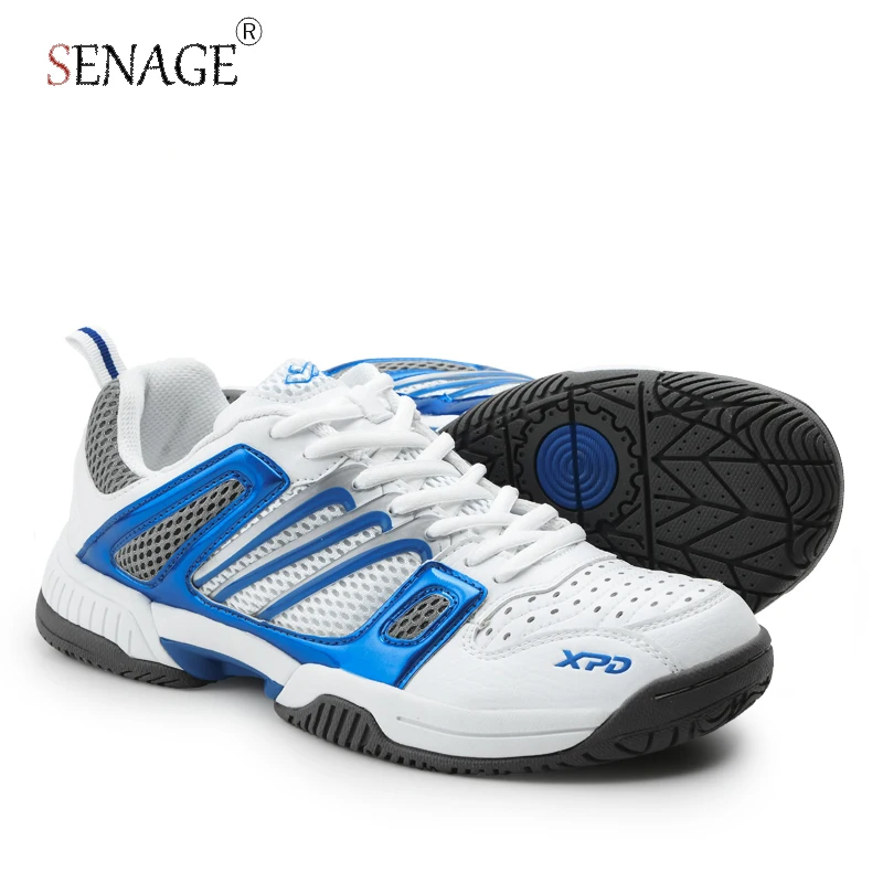 

JIEMIAO High Quality Tennis Training Shoes Outdoor Breathable Professional Tennis Badminton Sneakers Unisex Indoor Squash Shoes
