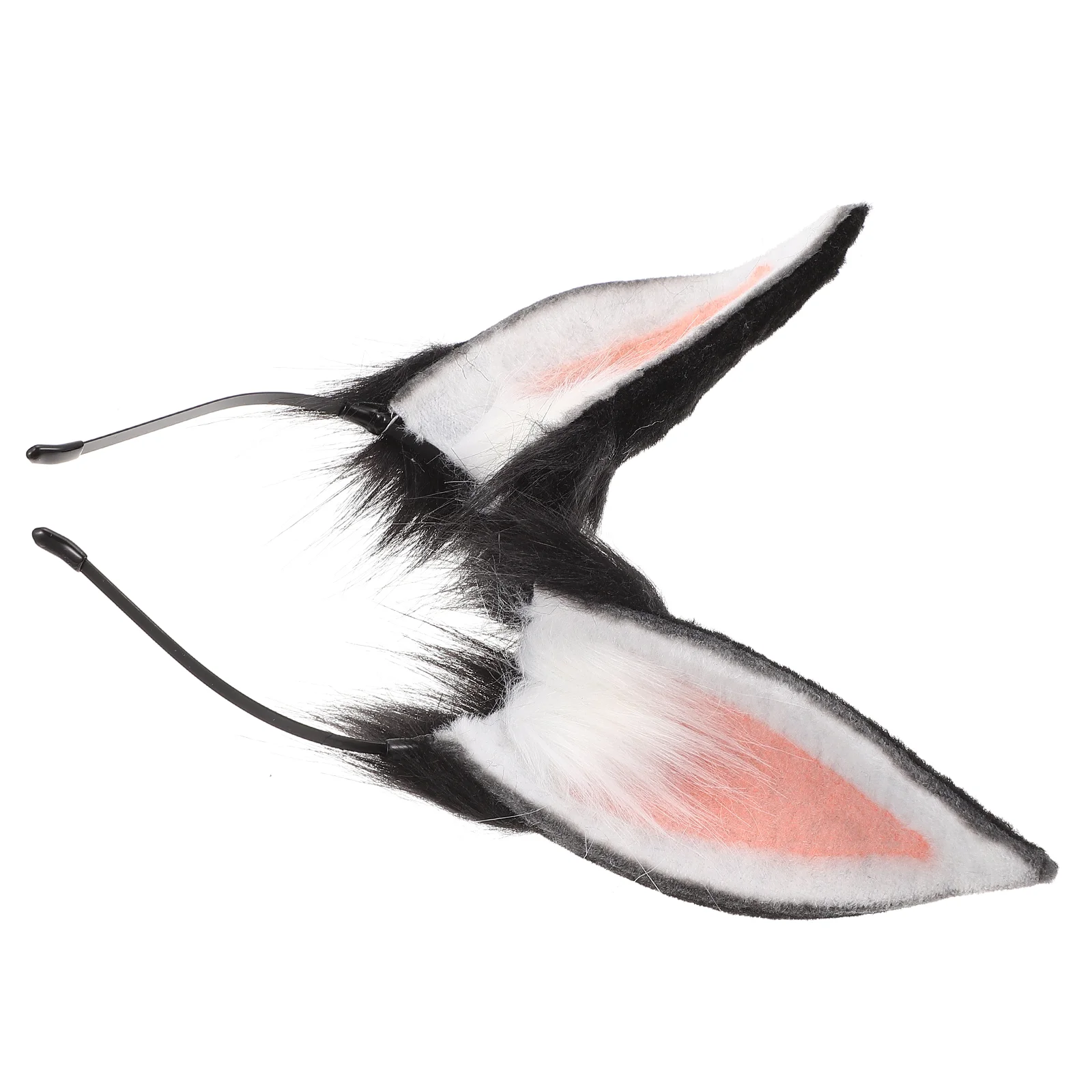 

Bunny Ear Headband Eye-catching Hair Decor Rabbit Girl Hairband Plush Creative