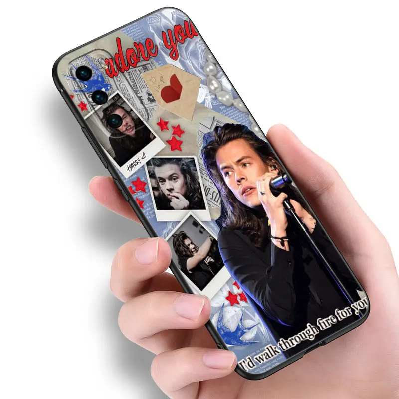 Черный чехол для телефона O-one Directions Huawei P20 P30 P40 Lite P60 Art Pura 70 Ultra P50 Pro P50E P Smart 2018 2019 2020