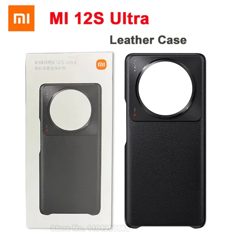 100% Оригинальный ультра-чехол для Xiaomi Mi 12S, силиконовый кожаный защитный чехол из поликарбоната, Жесткий Чехол, Прочный чехол для Xiaomi Mi 12S Ultra