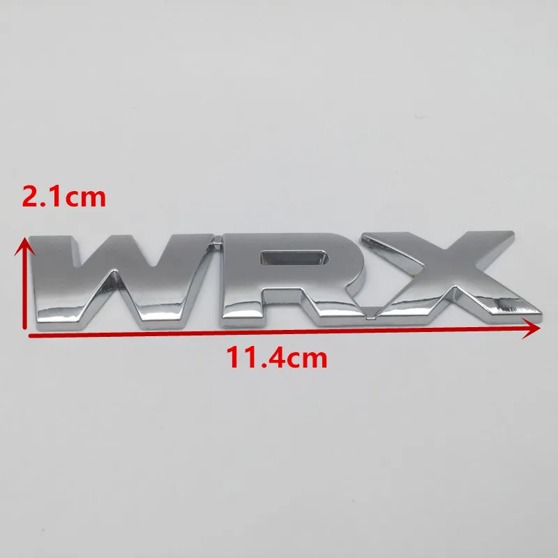 1 шт. 3D металлический перекрестный значок AWD BRZ FORESTER WRX Автомобильная буква