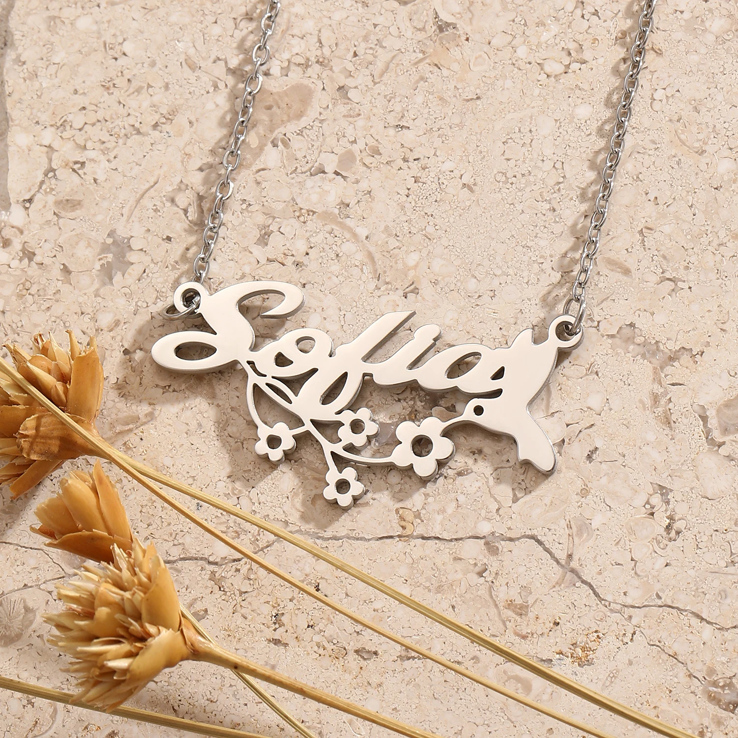 1 шт. индивидуальное ожерелье с подвеской в виде английского имени и птицей