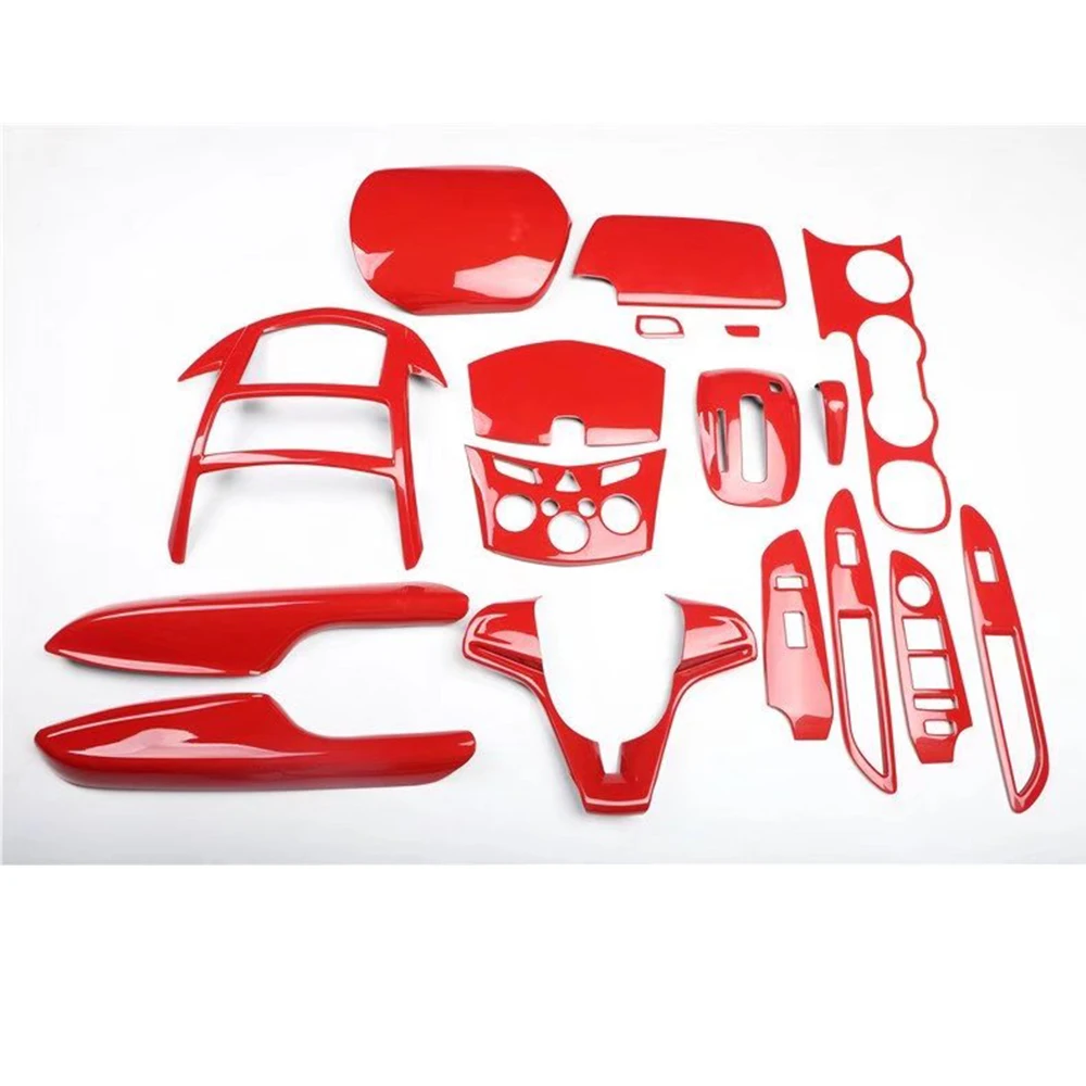 

Красный Автомобильный Стайлинг для Chevrolet Trax 2014-2016, аксессуары для салона автомобиля, автомобильные молдинги