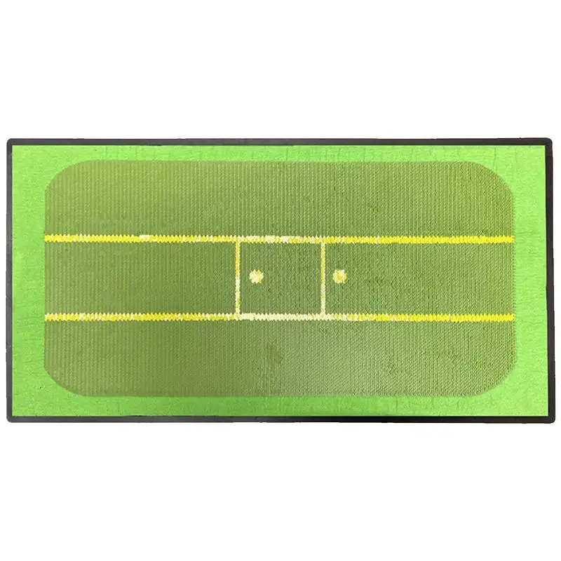 

Golf Track Mat Golf Swing Track Practice Mat Golf Training Mat For Swing Detection Batting Golf Practice Grass Mat