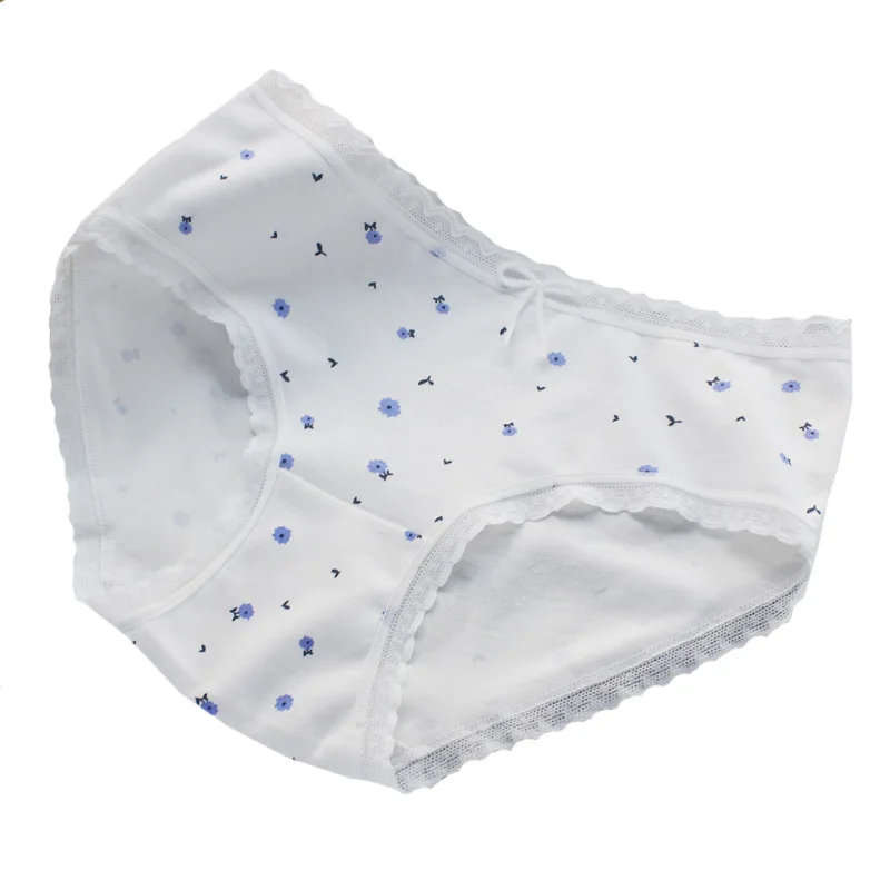 3 шт./компл. женские трусики хлопковые трусы милое и дышащее нижнее белье со