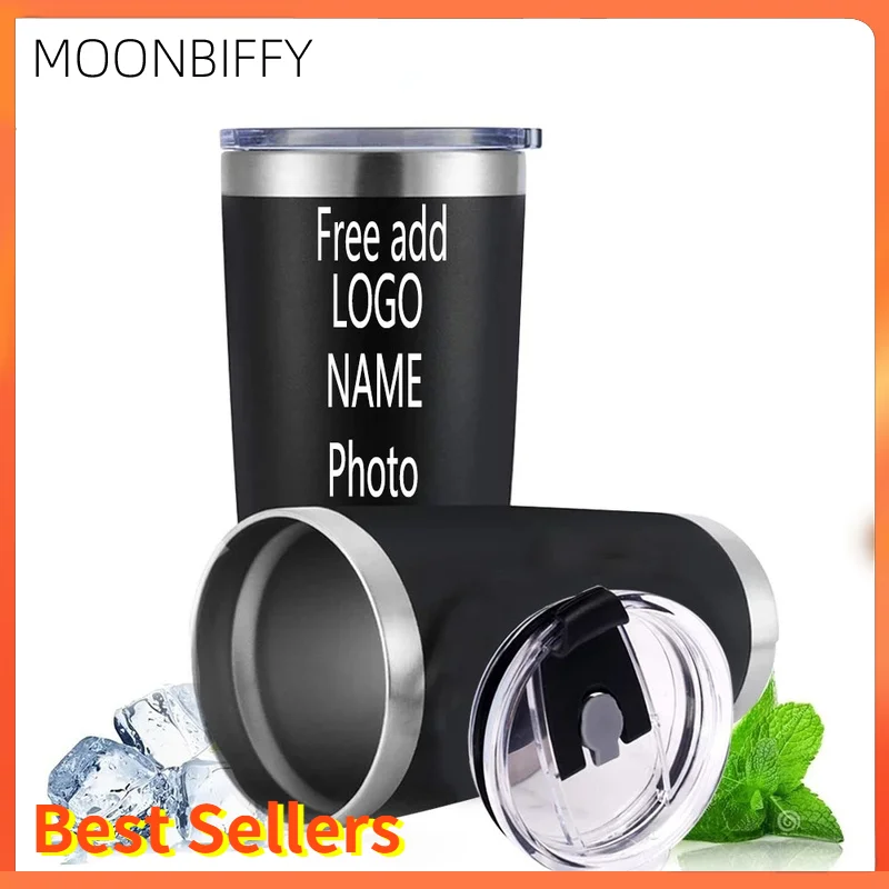 

Stainless Steel Thermos Mug Car Cup Coffee Vacuum Leak-proof Water Bottle with Lid Tumbler Beverage Vessel Car Beer Mug Thermos