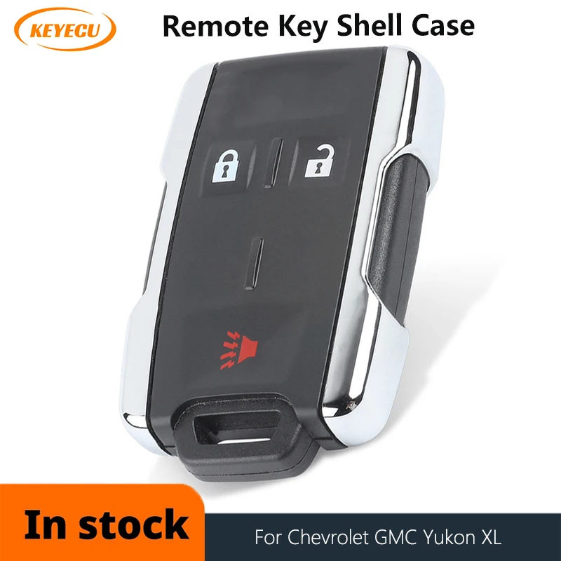 

Чехол KEYECU для дистанционного ключа GMC Yukon XL Chevrolet Tahoe Suburban Sierra Silverado, 3 кнопки, 1/3/10 шт.
