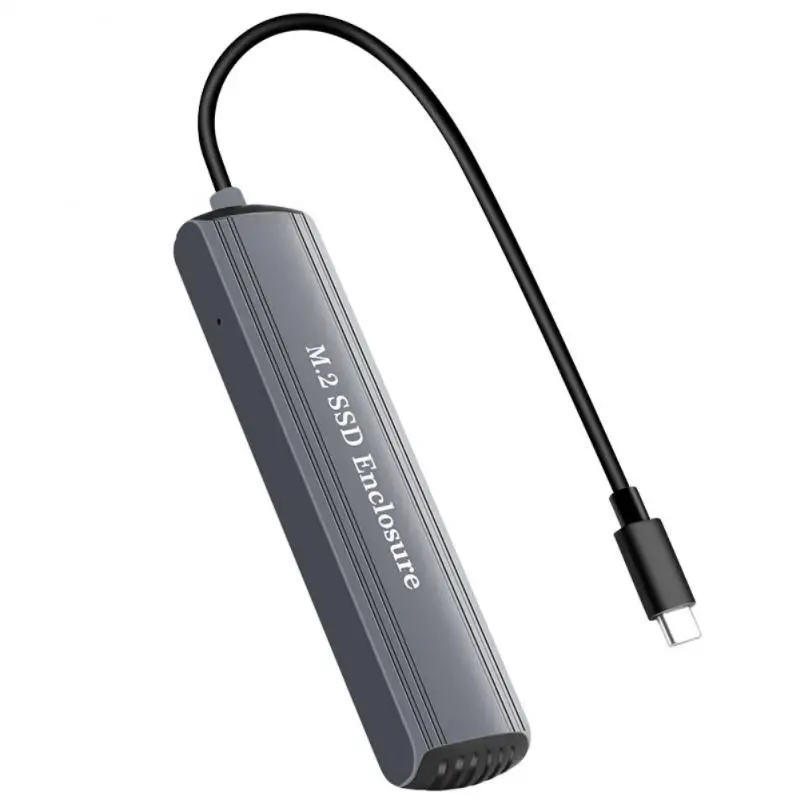 

M.2 NVMe SSD Enclosure Adapter Tool Free Aluminum Case USB C 3.1 Gen 2 10Gbps To NVMe PCIe External Enclosure For M2 NVMe SSD