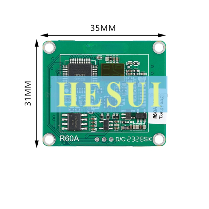 Многотрековый миллиметровый волновой радар R60AMP1 60G датчик радара модуль для