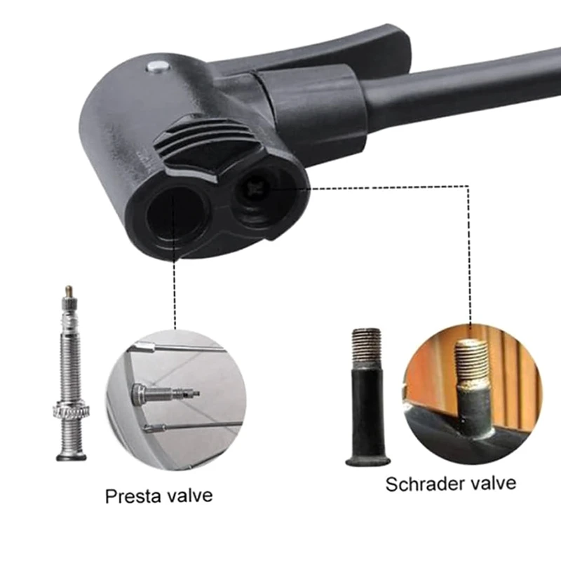 Универсальный Пневматический коннектор переносные велосипедные насосы Ugello