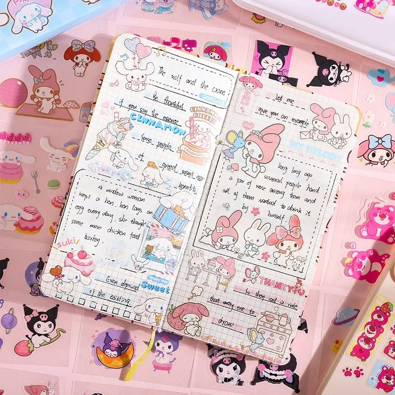 Набор наклеек MINISO Sanrio Kawaii Cinnamoroll Melody