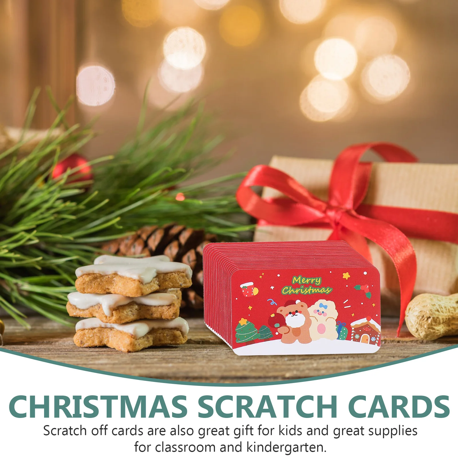 

Царапины для рождественской праздничной вечеринки, «сделай сам», Мультяшные Веселые награды учителю, желания душа, детские наклейки, награ...