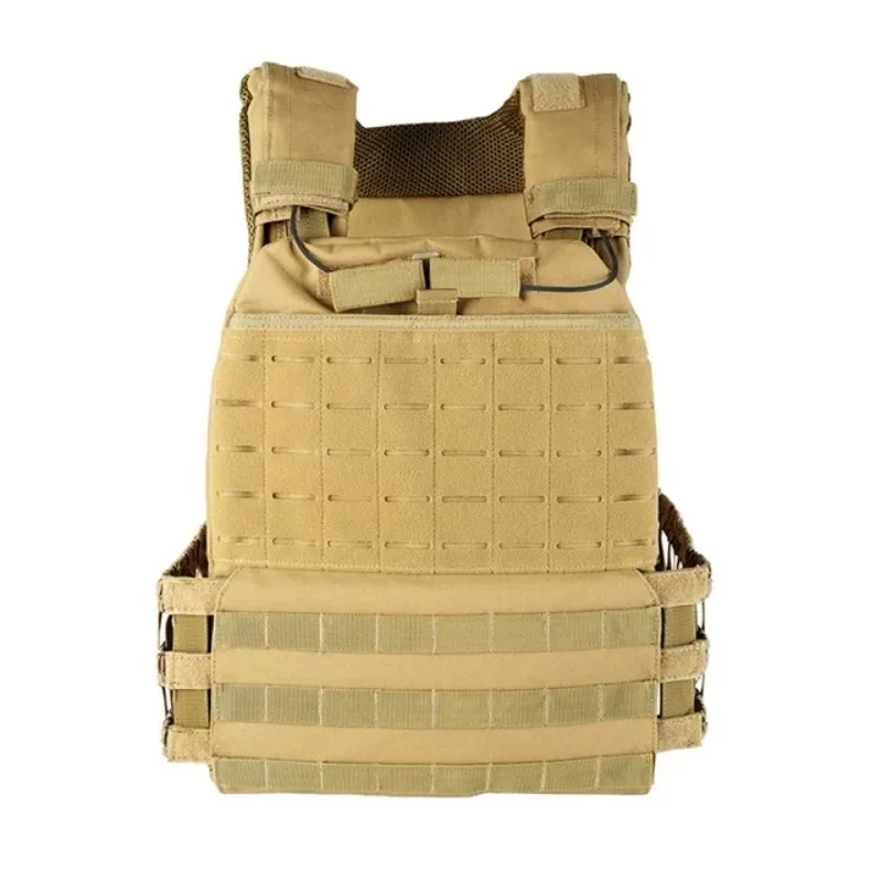 Фото [%Plate Carrier Body Combat Training Chest Rig Assault Vest Apparatuur Sportvest Verstelbare tozening Lichtge Voi dragend vest. №1