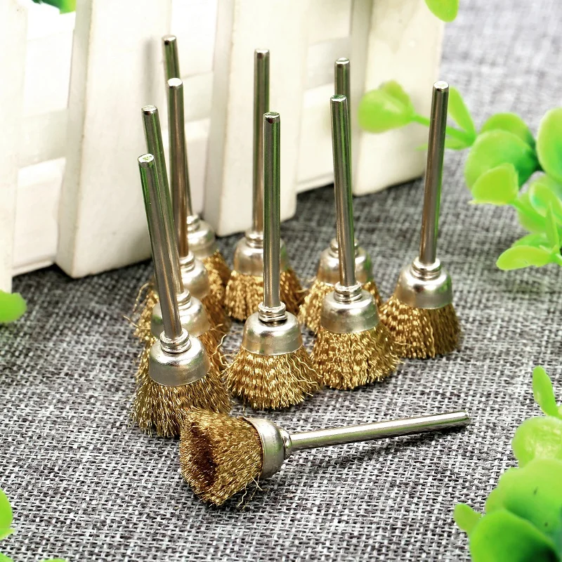 

DRELD Латунные проволочные щетки для Dremel 10 шт.