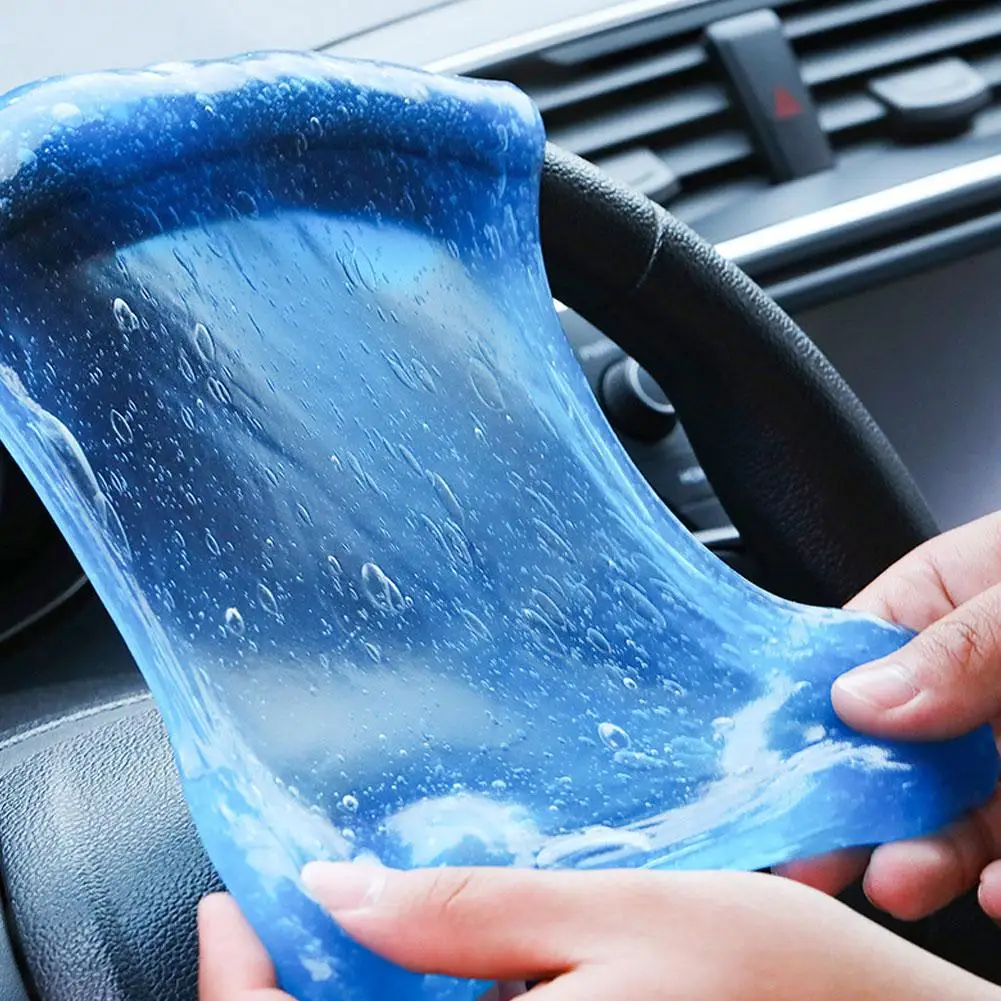 

1pc Car Cleaning Gel Reusable Keyboard Cleaner Gel Multiuse Air Automobile Removal Tool Vent Dirt Gel Dust Slime Cleaner Z6F4