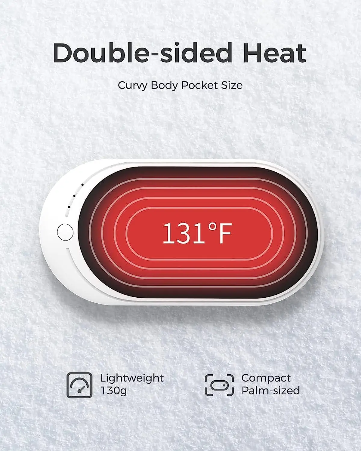 OCOOPA-Electric Портативный Карманный обогреватель перезаряжаемые грелки для рук 5200