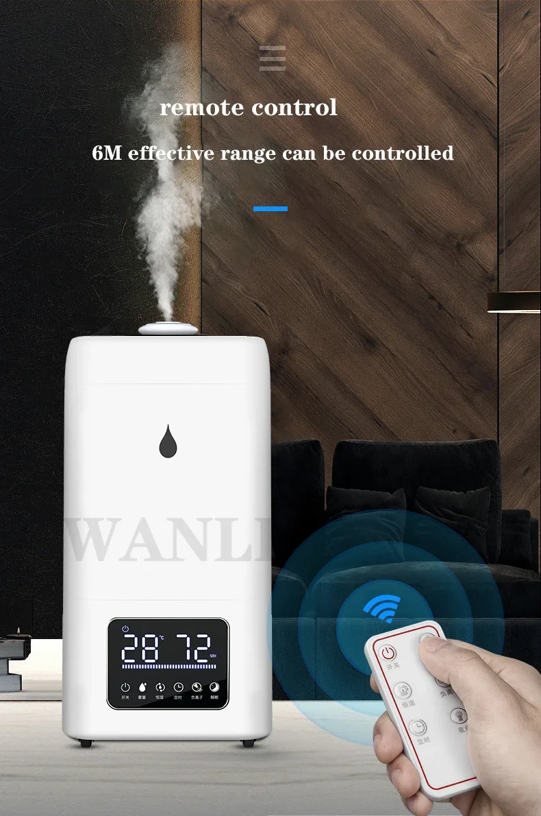 Вертикальный увлажнитель воздуха 23 8 л машина для увлажнения свежести в