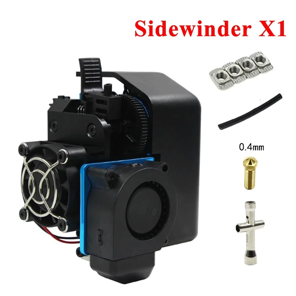 

Discount 3D printer extruder is silent and easy to install. Suitable for ArtillerySidewinder X1 and Genius and Horn