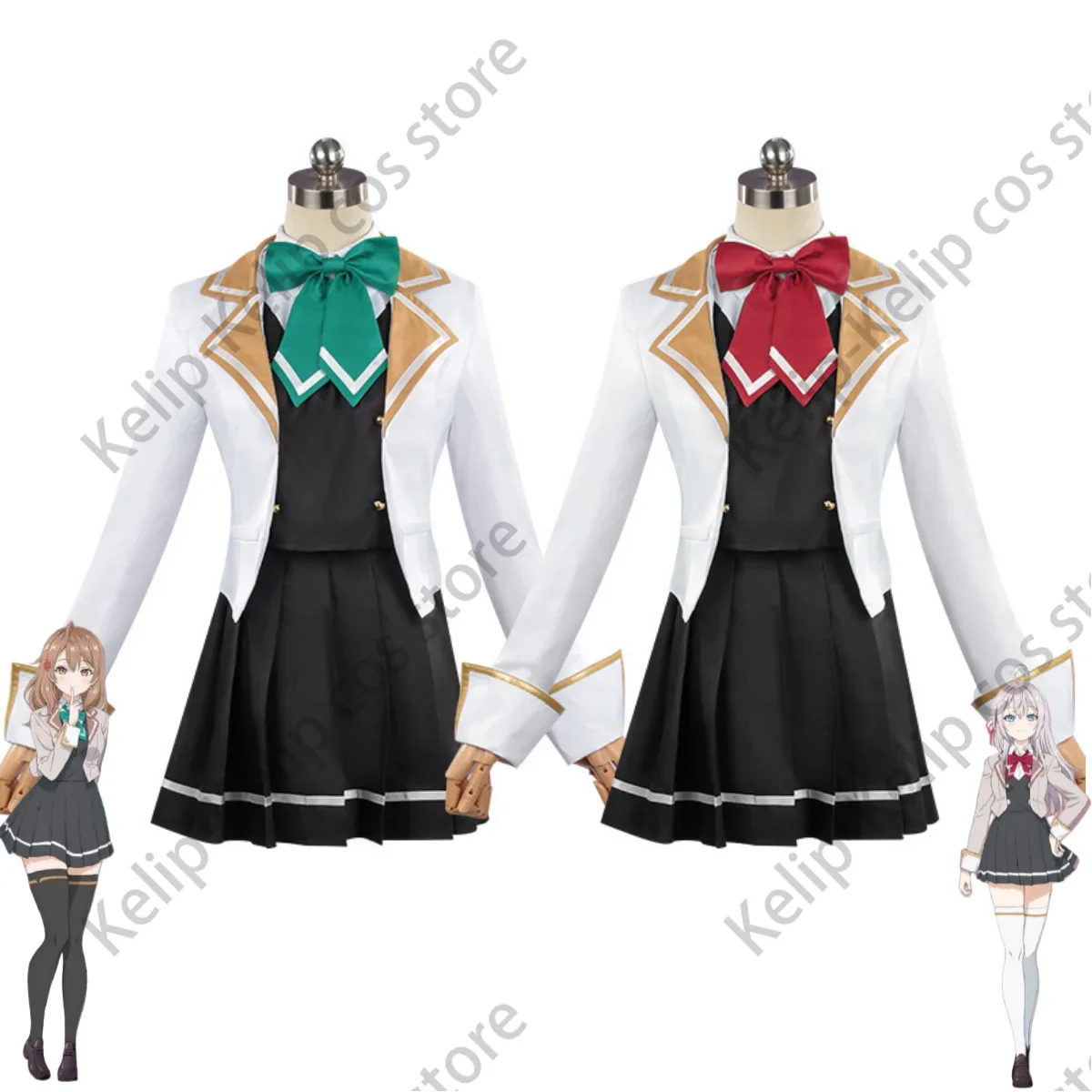 Аниме Alya иногда скрывает ее чувства в России Suo Yuki Alisa Mikhaylovna Kujo косплей костюм