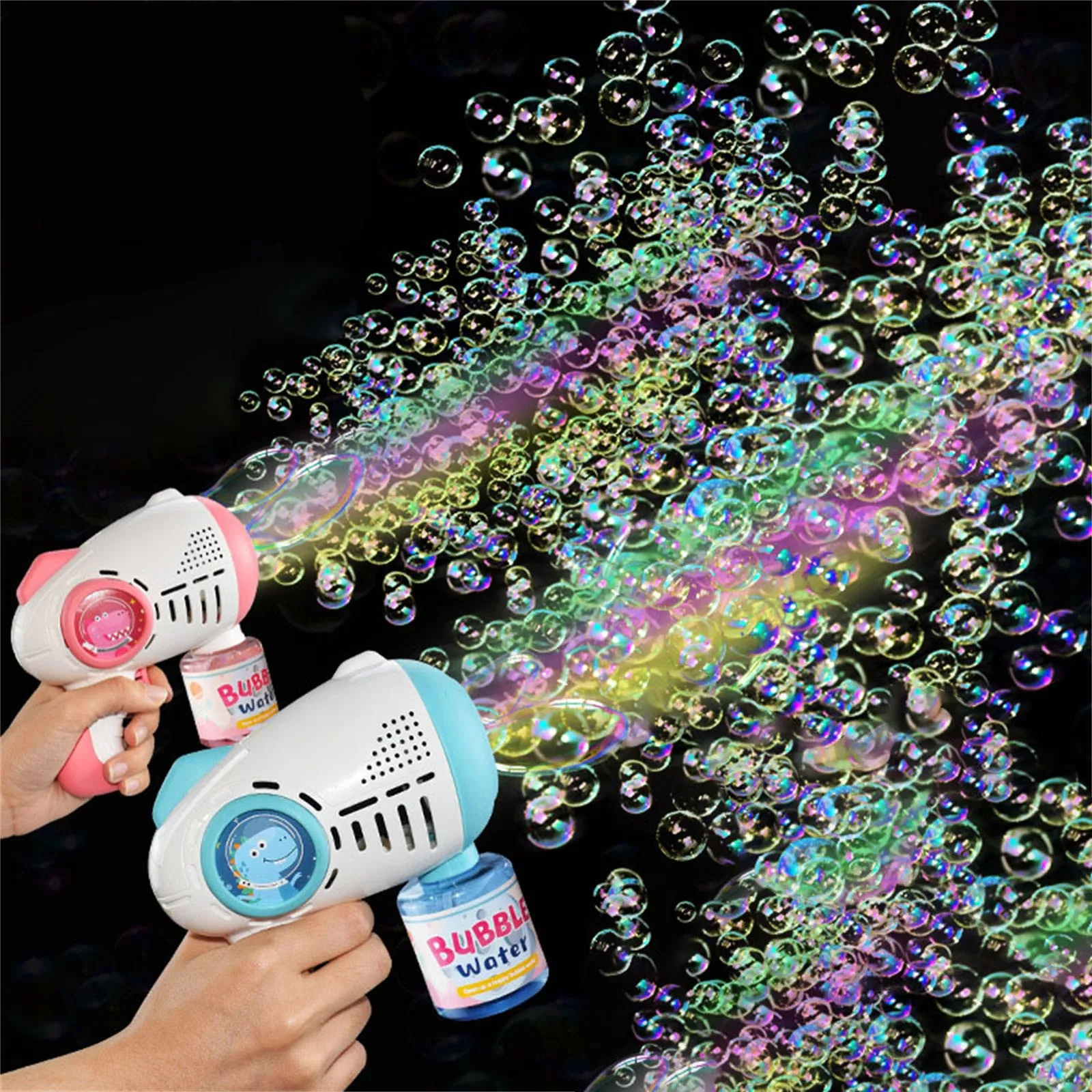 

Fully Automatic Bubble Machine 8 Holes Bubble Machine With Rich Bubble Girls Kids Bubble Machine 360° 2 Commander RD 6 Blaster
