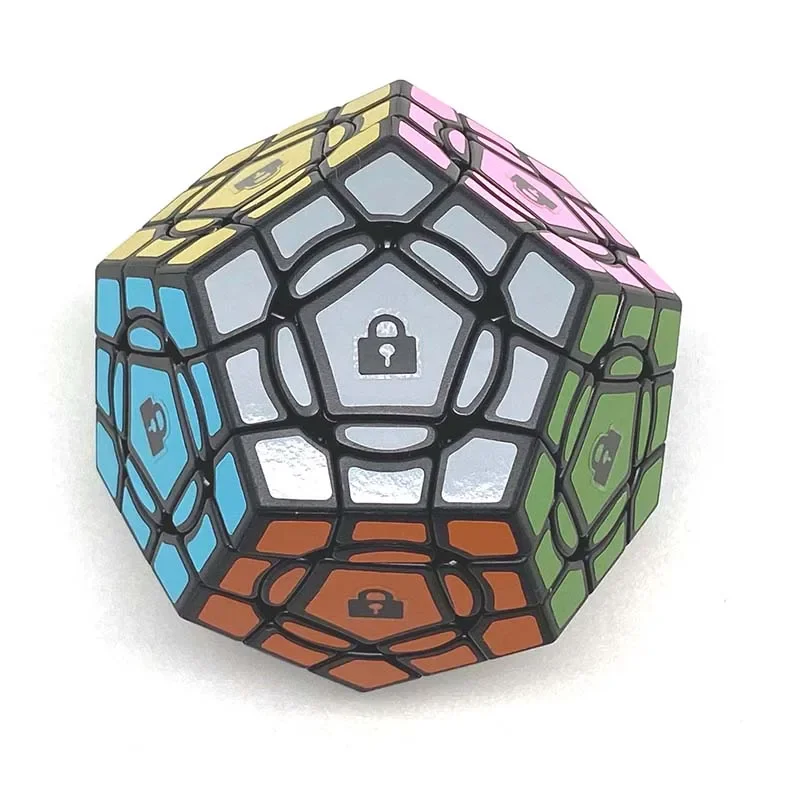Calvin's Megaminx 3x3 черный кубик-головоломка 6-12 лет