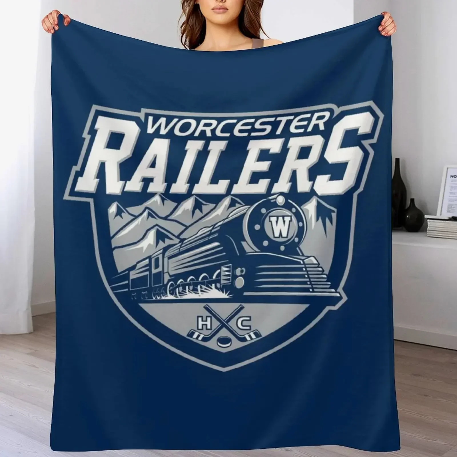 Одеяло Worcester Railers теплое зимнее одеяло Retros