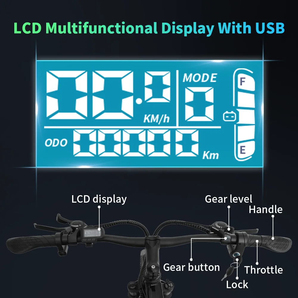 WElectric Bicycle48V12.8 AH литиевая батарея взрослый горный пересеченный велосипед для езды