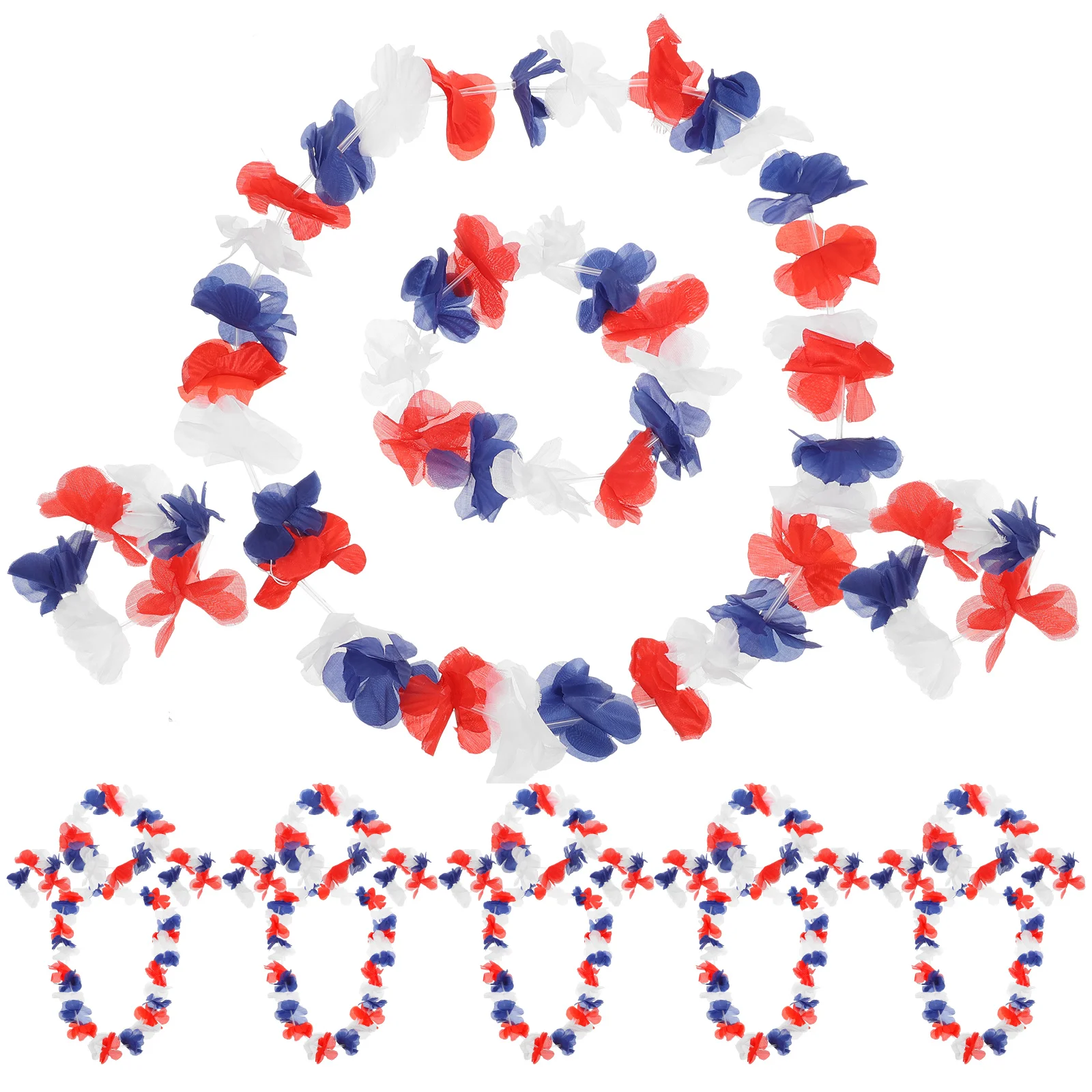 

72 шт., Декоративная гирлянда из цветов Гаваи