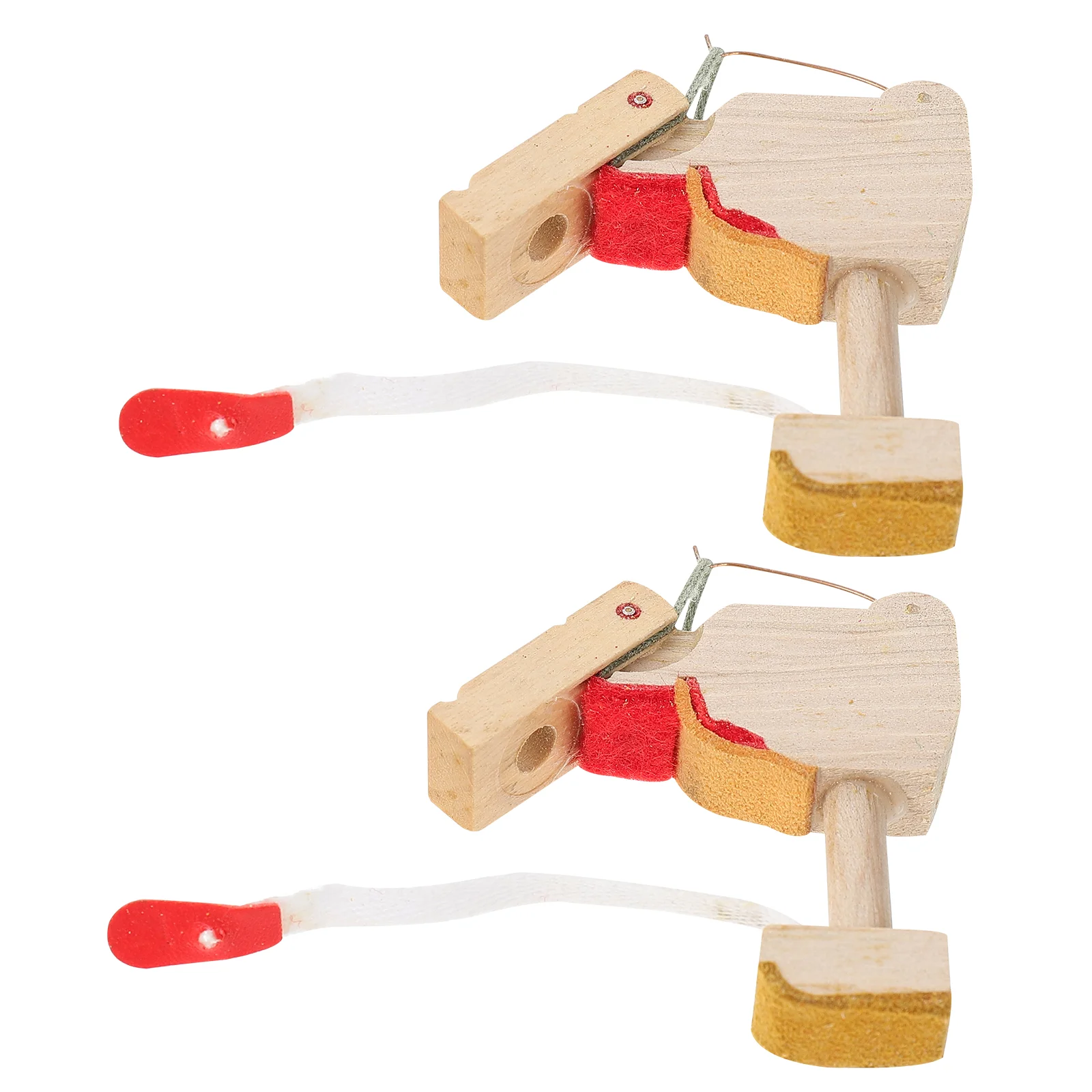 

2 Pcs Action Accessories Piano Keyboards Repair Parts Keytar Medieval Piano Hammer Replacement Wooden Piano Hammer Butts Whips