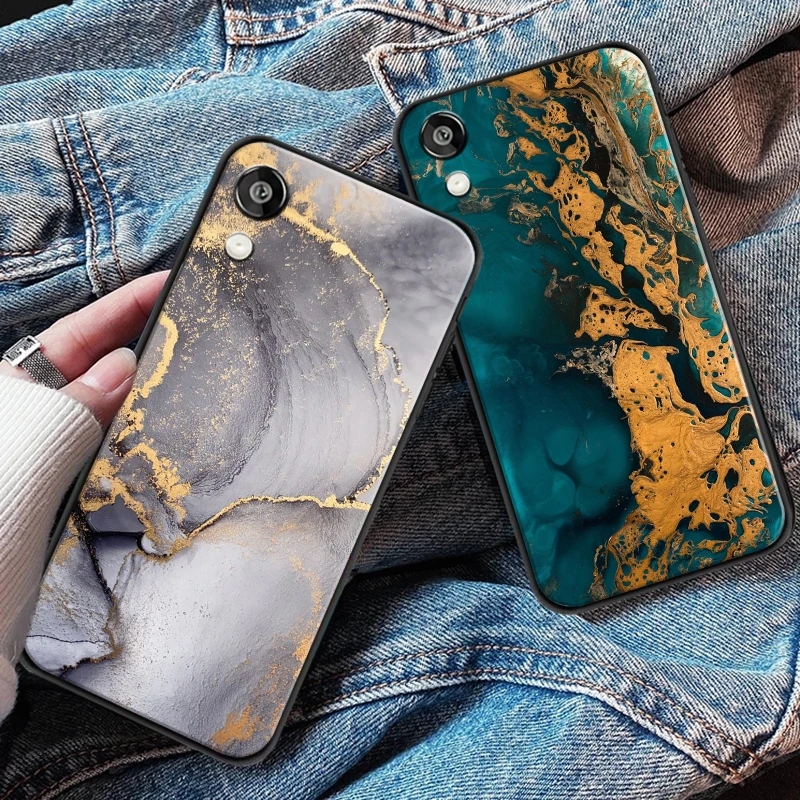 

Luxury Gilt Marble Fashion Art For Huawei Honor 9A 8X 9 9X Lite 10 10i 10X Lite Phone Case Silicone Cover Coque Liquid Silicon