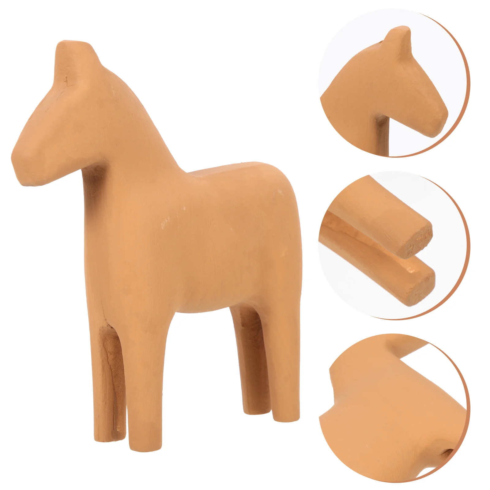 

Horse Wooden Dala Animal Ornament Figurine Statue Sculpture Swedish Toy Figure Farm Animals Statues Figurines Horses Sculptures